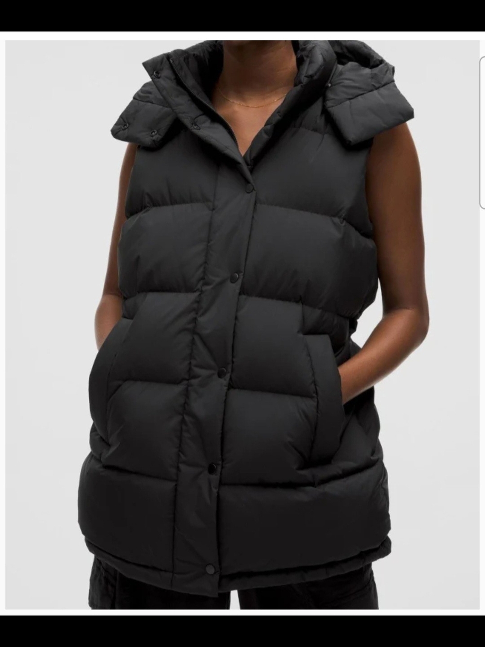 Wunder Puff 600-Down-Fill Mid-Length Vest 